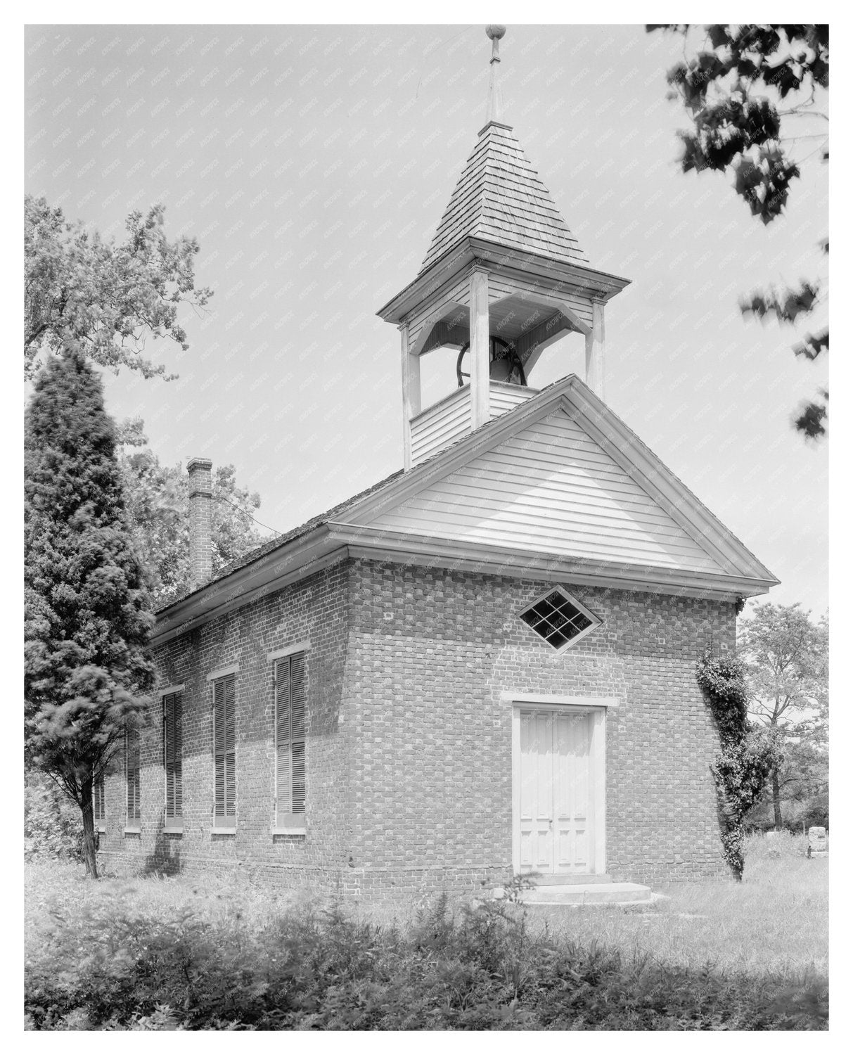 Pungoteague, VA Historic Church Photo, c. 1652