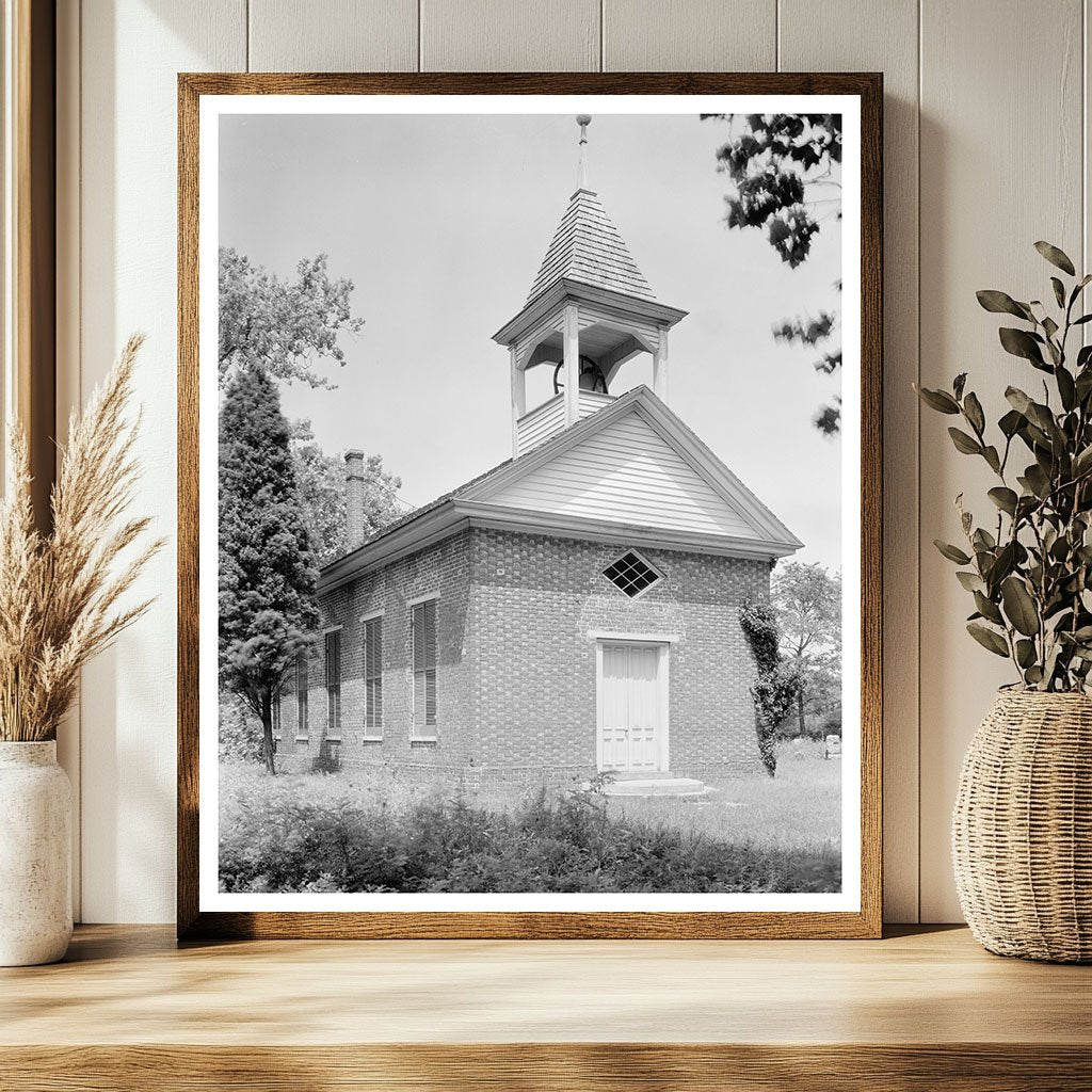 Pungoteague, VA Historic Church Photo, c. 1652