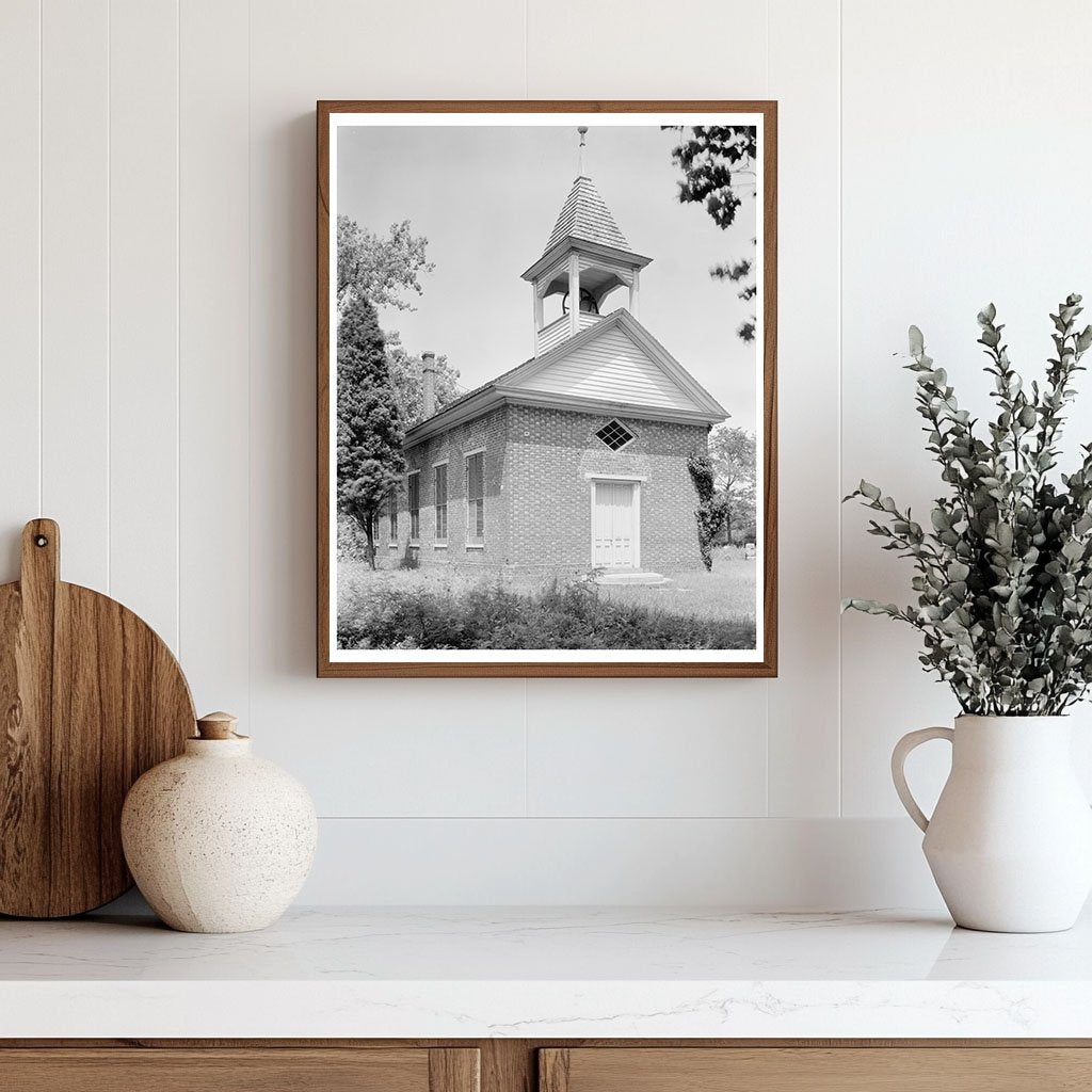 Pungoteague, VA Historic Church Photo, c. 1652