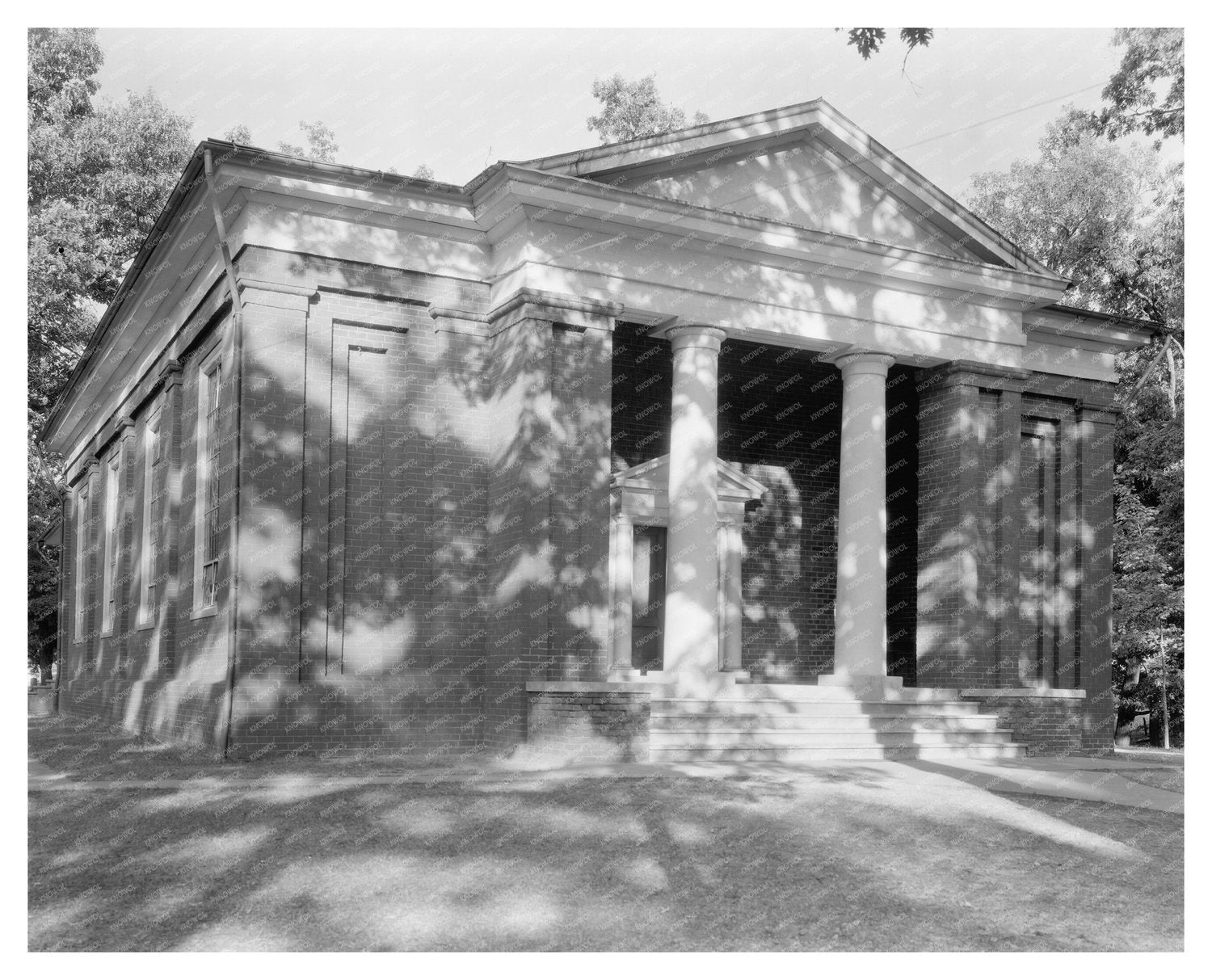 Historic Church in Fisherville, VA, 1745 Photo Archive