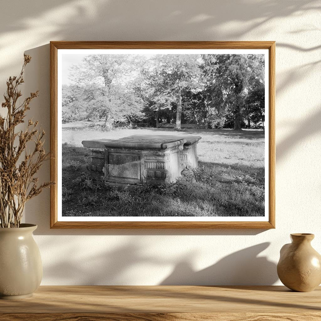 Charles City Courthouse, Virginia, 1737 Historic Photo