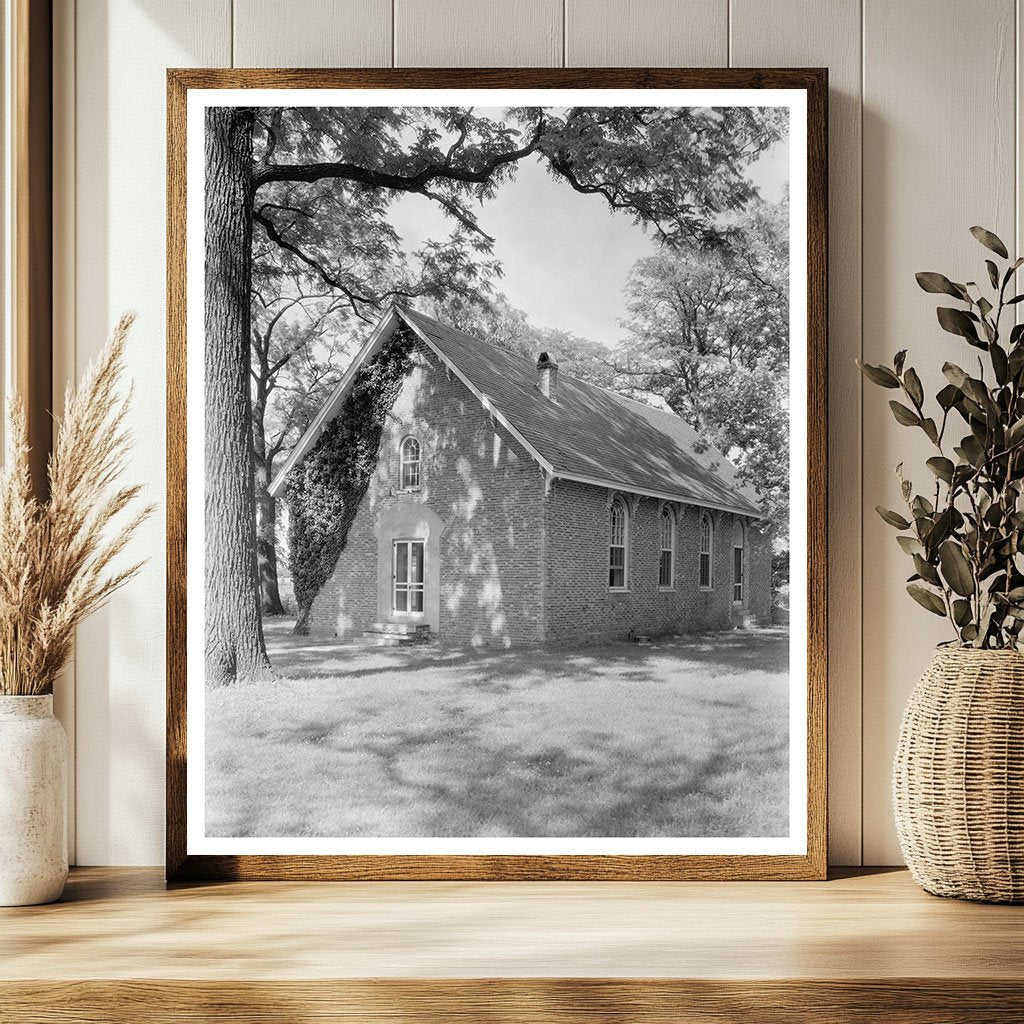 Charles City Courthouse, Virginia History, 1930 Image