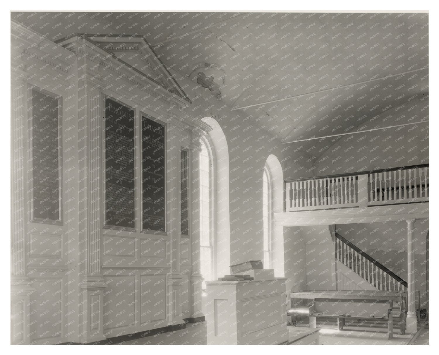 Old West Point Church, King William VA, 1930 Photo