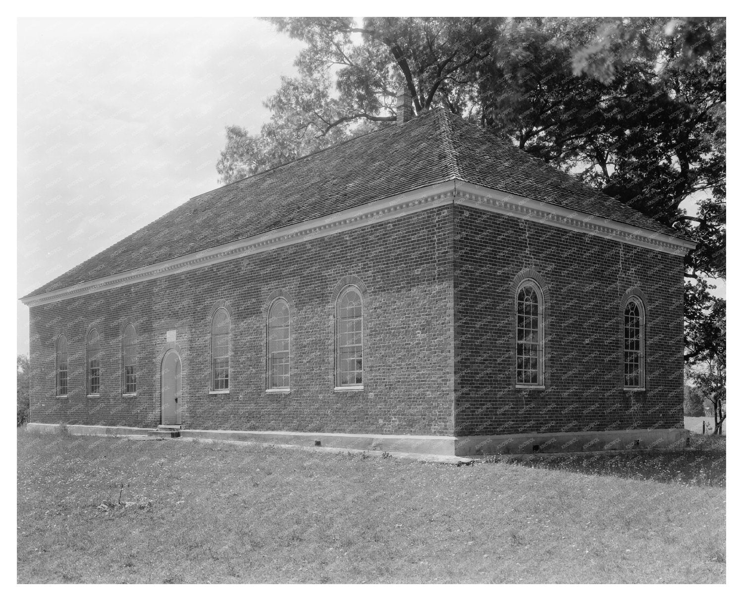 Culpeper VA Historic Church Photo, 1777 Architecture