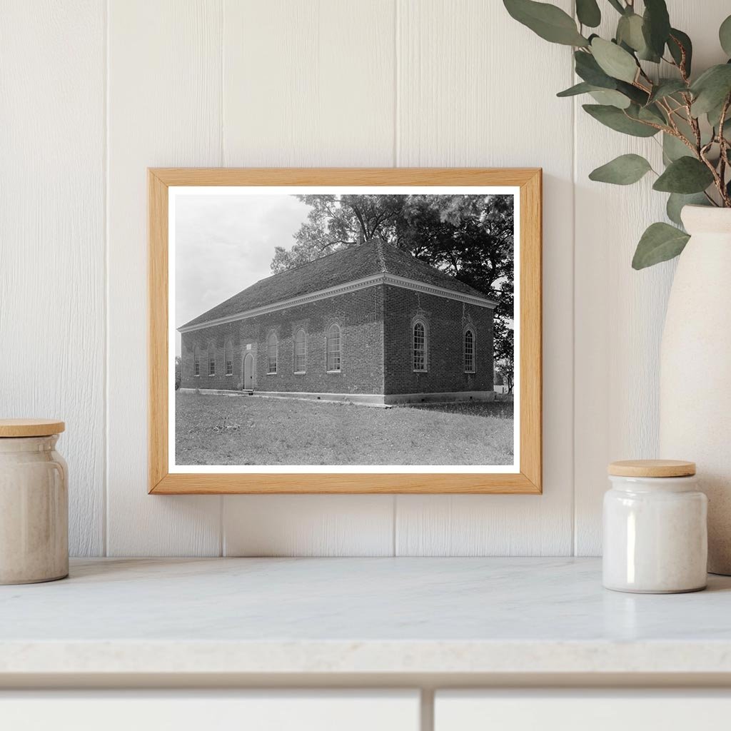 Culpeper VA Historic Church Photo, 1777 Architecture
