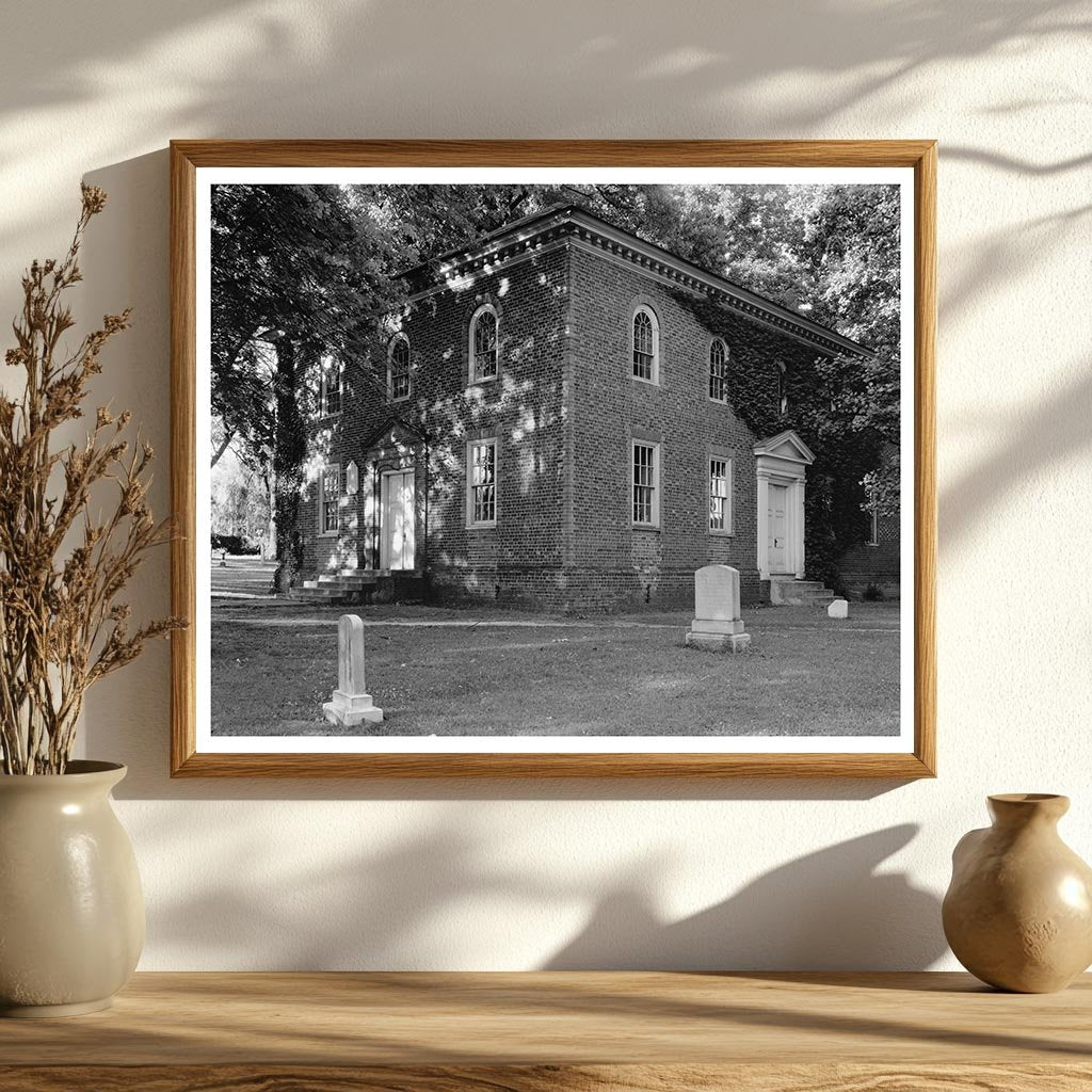 Historic Church in Falls Church, VA (1734) - 1930 Photo