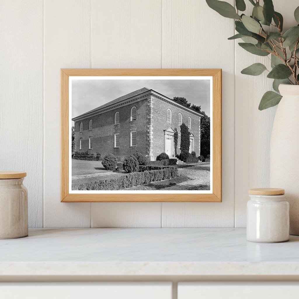 Historical Church in Lorton, VA, 1773 - Vintage Photo