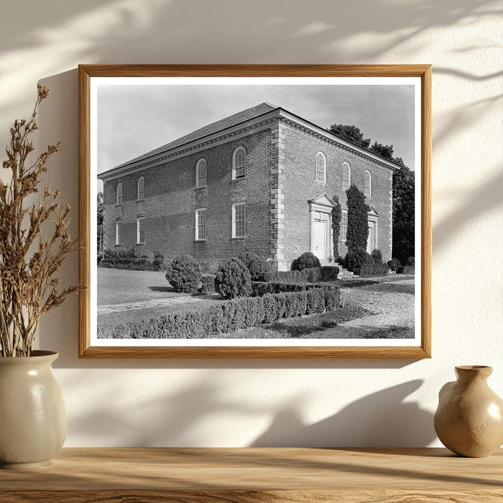 Historical Church in Lorton, VA, 1773 - Vintage Photo