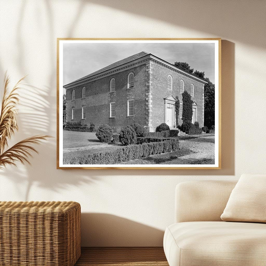 Historical Church in Lorton, VA, 1773 - Vintage Photo