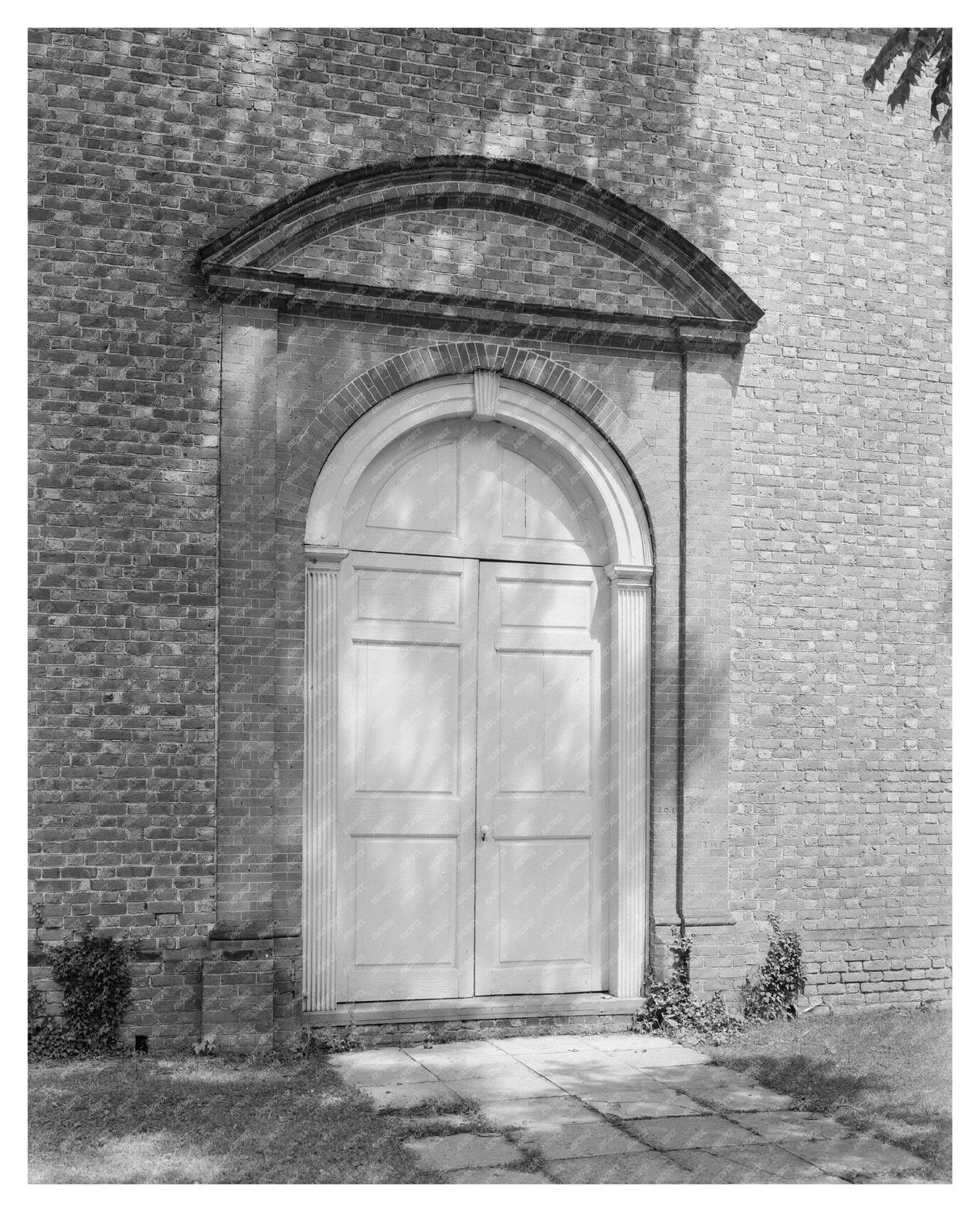 Historical Church in White Marsh, VA - Early 20th Century