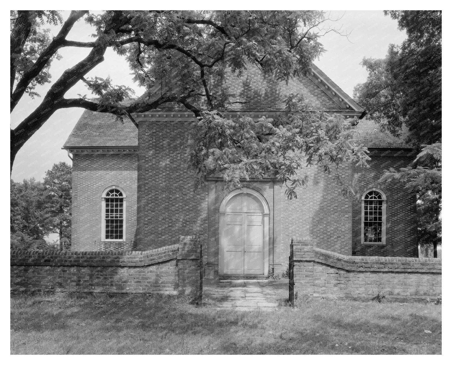 1755 Church in White Marsh, Gloucester Co, VA - 1930 Image