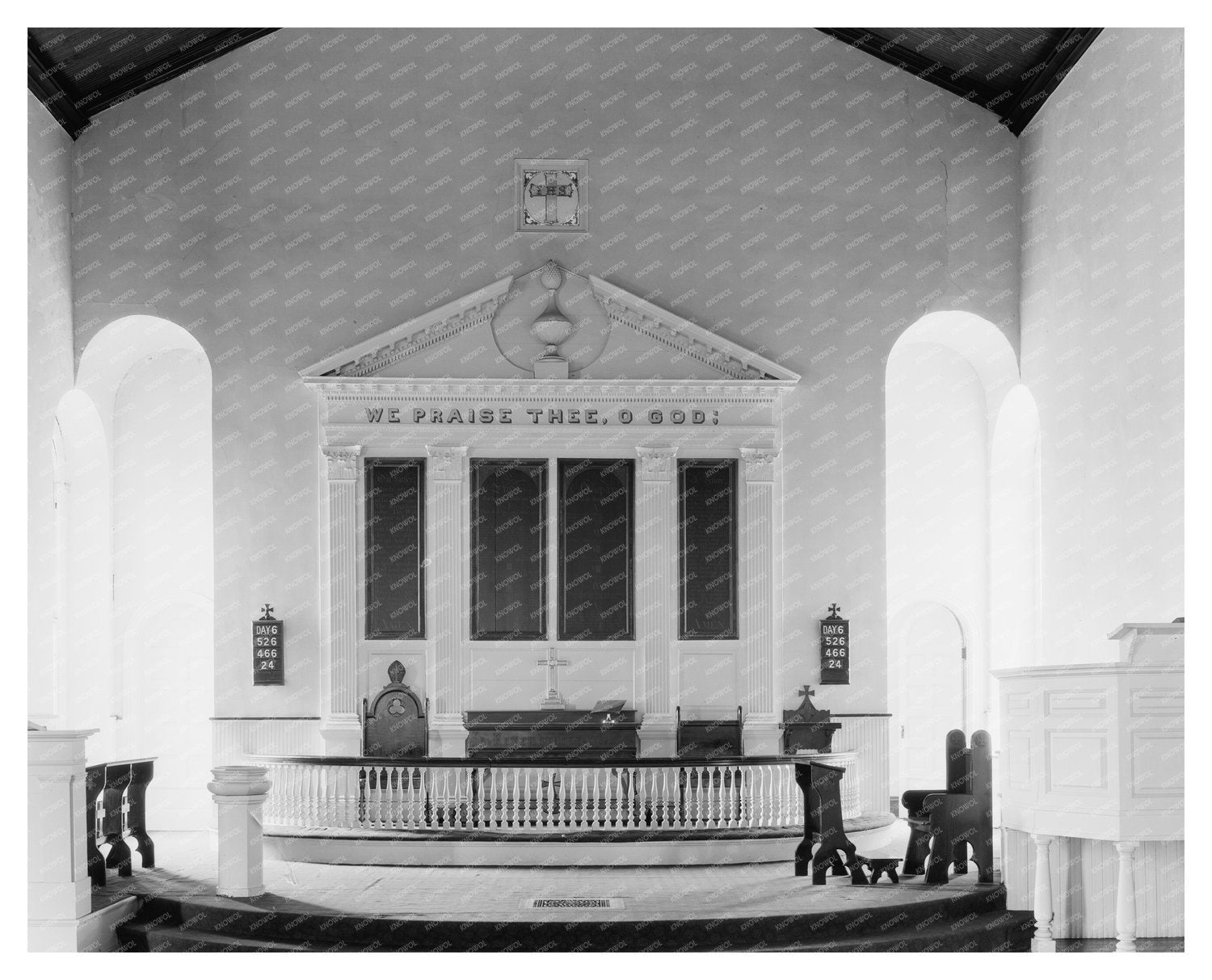 Historic Church in White Marsh, VA - 1755 Architecture