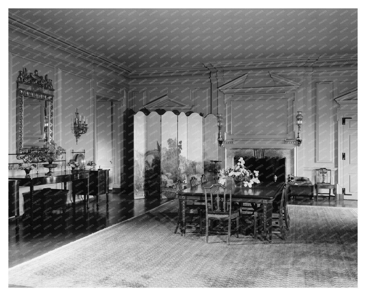 Early 20th Century Interior Design in North Wales, VA