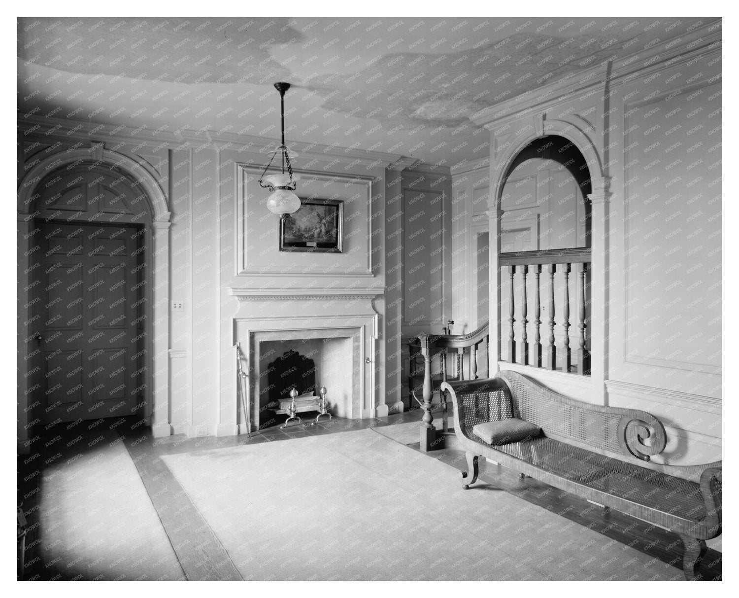 Historic Virginia Residence Interior, Fauquier County, 20th