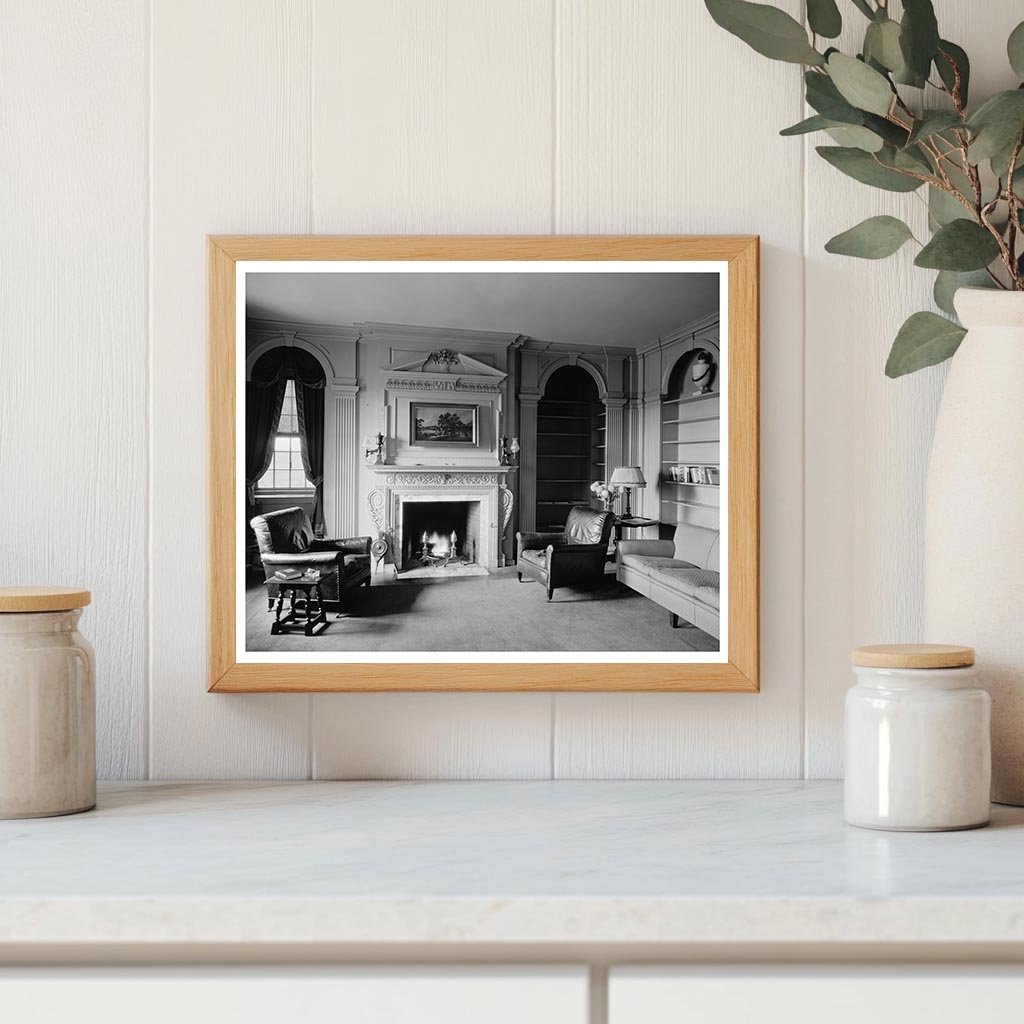 Historic Interior of North Wales, VA - Early 1900s Photo