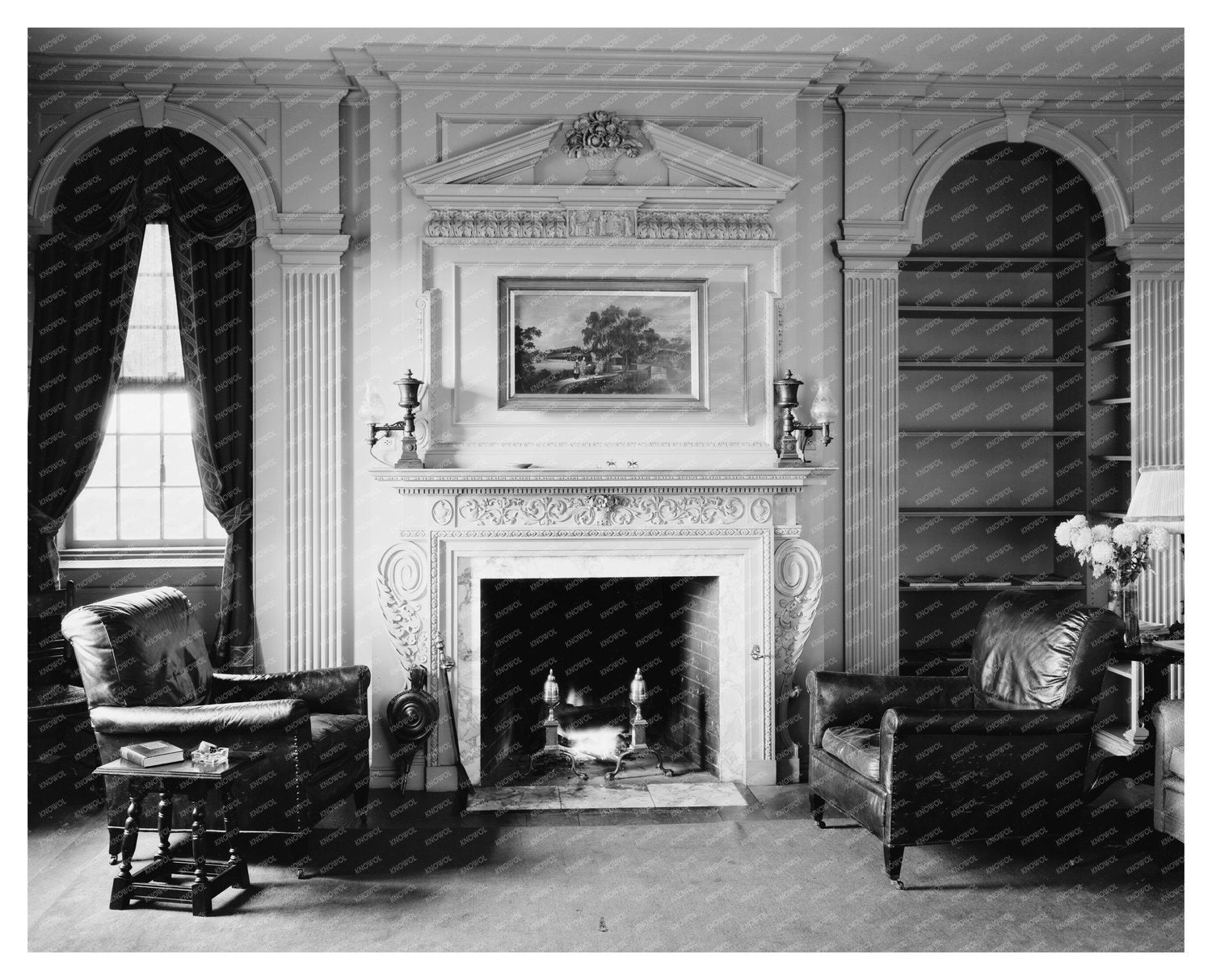 Historic Residence Interior, North Wales, VA, 20th Century