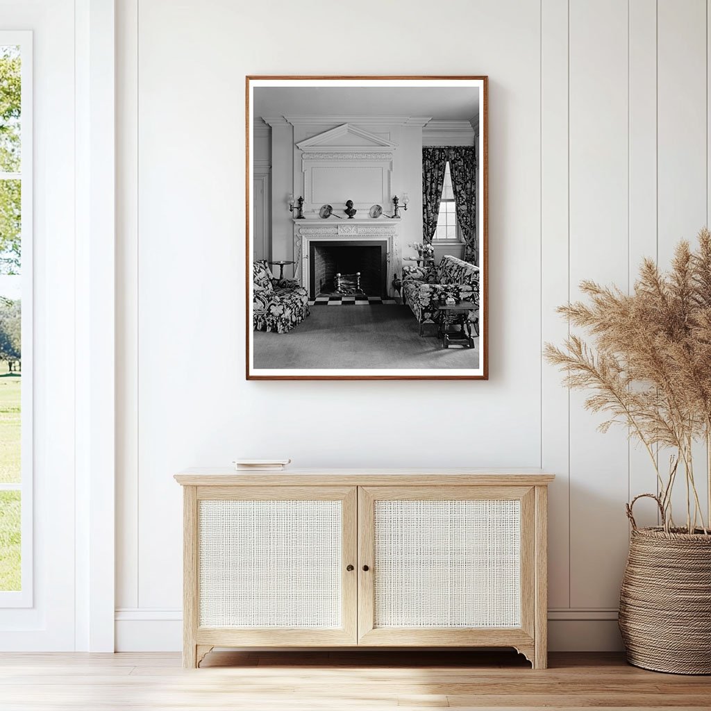 North Wales, VA Interior Scene, 20th Century Architecture