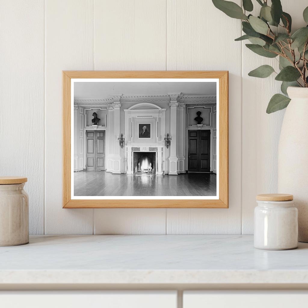 Vintage Photo of Historic Building in Fauquier County, VA