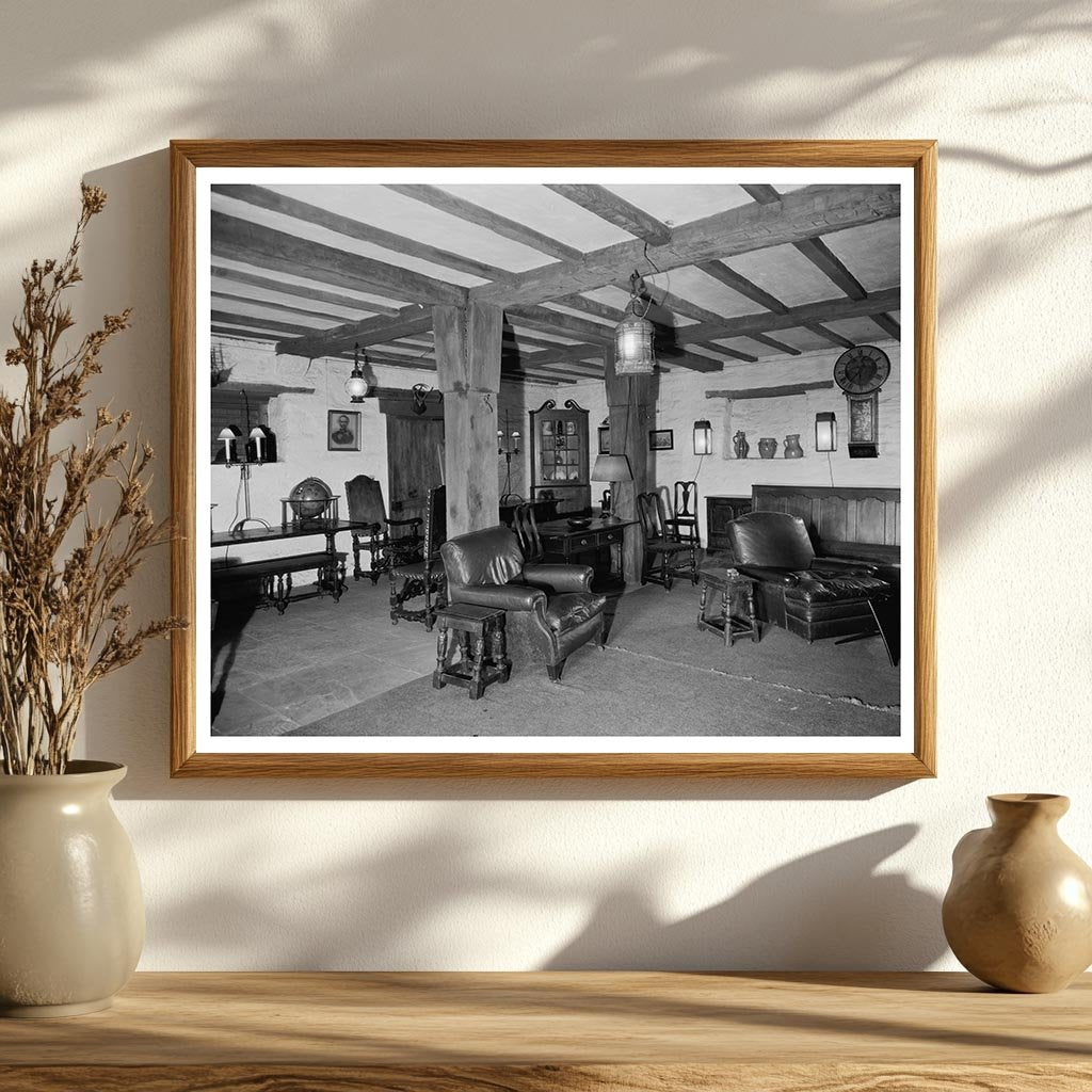 Historic Home Interior, North Wales, VA, 20th Century
