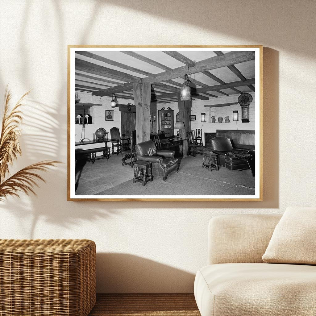 Historic Home Interior, North Wales, VA, 20th Century