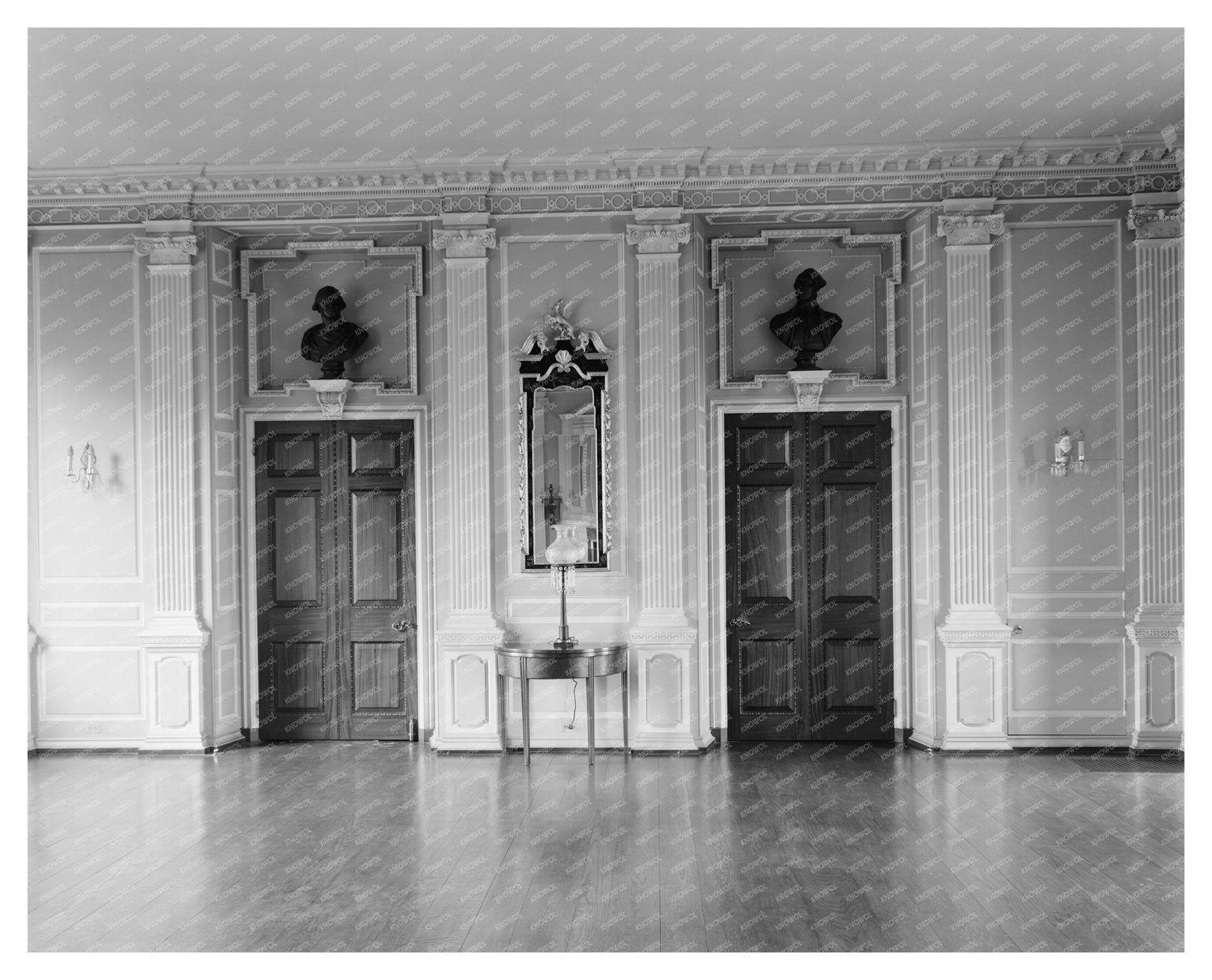 North Wales, VA Interior, 19th-20th Century Architecture