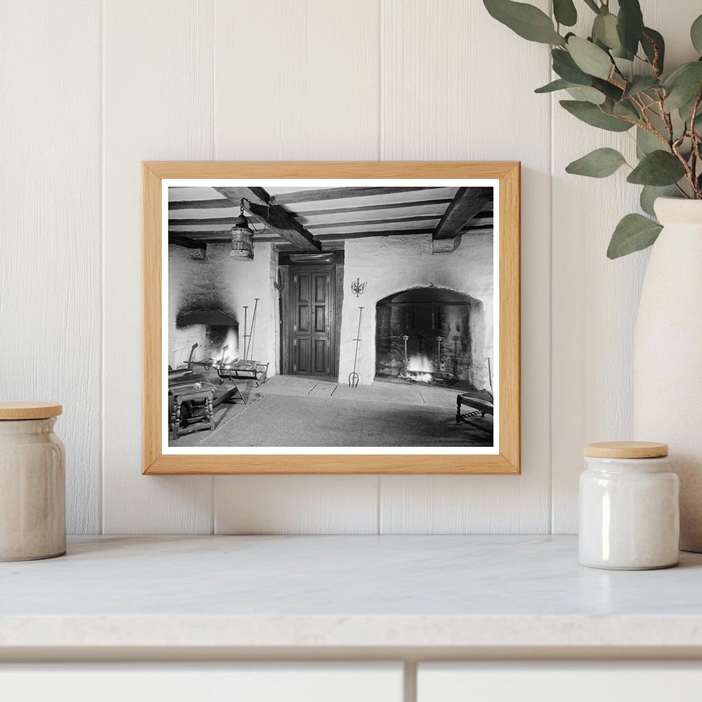 Historic Residence Interior, North Wales, VA, 1953