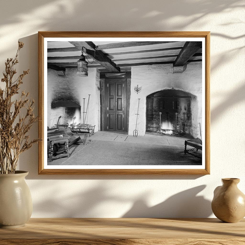 Historic Residence Interior, North Wales, VA, 1953
