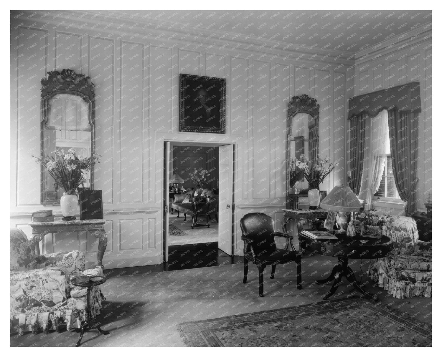 Historic Estate Restoration in Fredericksburg, VA, 1950s