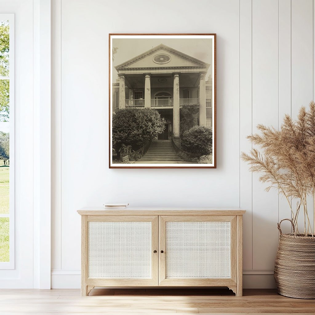 Vintage 1820 Rosalie Home Photo Natchez Mississippi