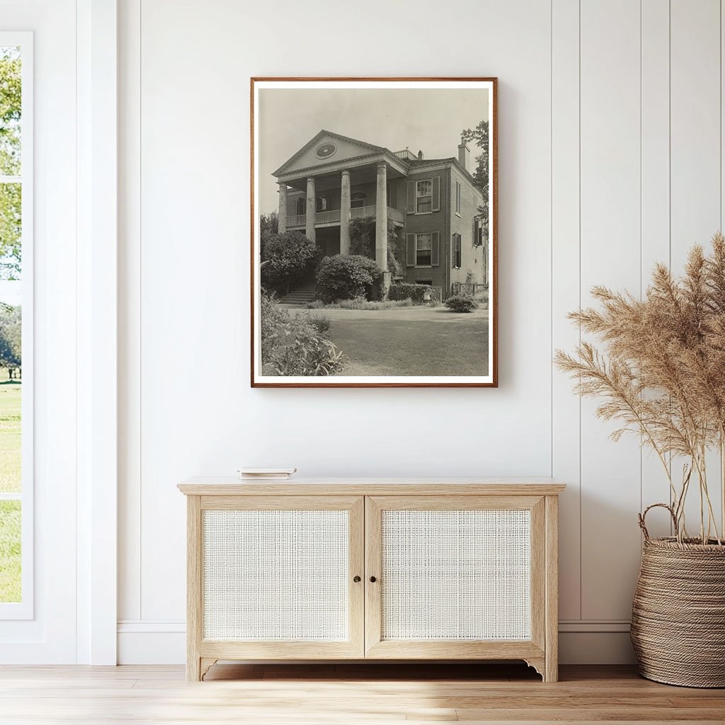 1820 Historic Natchez Home Vintage Architecture Photo
