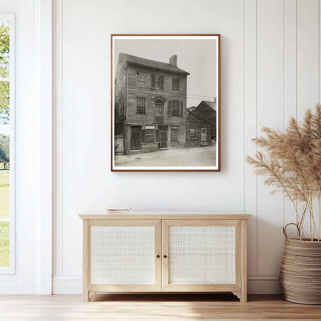 Vintage 1807 Natchez Mississippi Home Architectural Photo