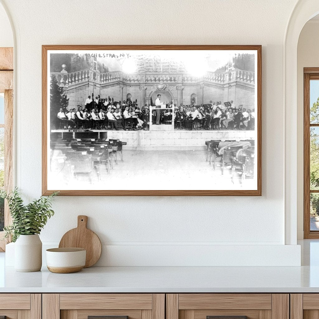 Majestic Civic Orchestra Performance in Early NYC