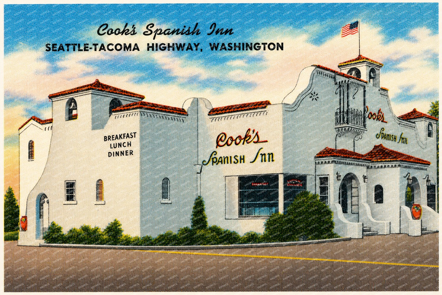 Seattle, WA: Cook's Spanish Inn, Seattle-Tacoma Highway