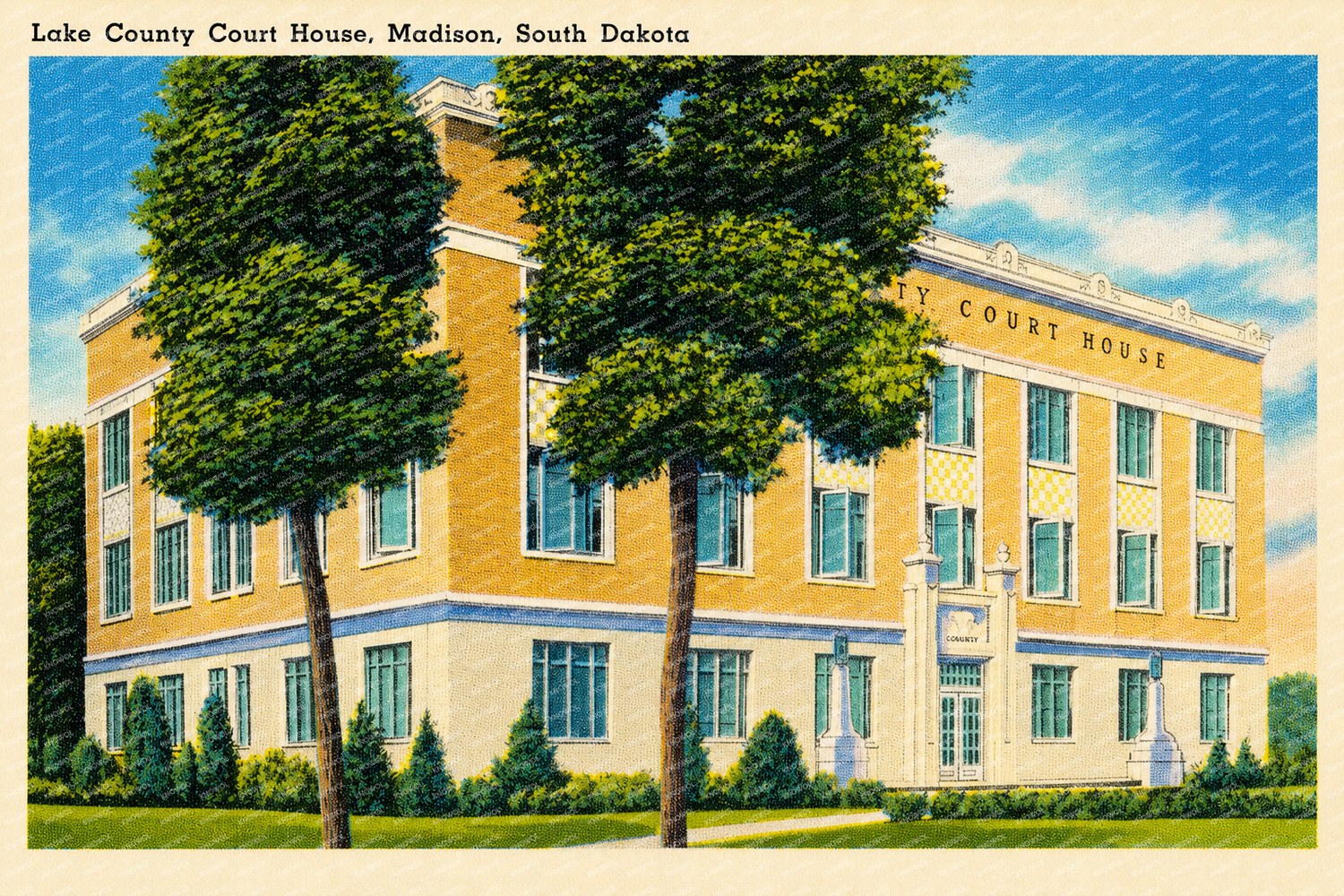 Madison, SD: Lake Country Court House