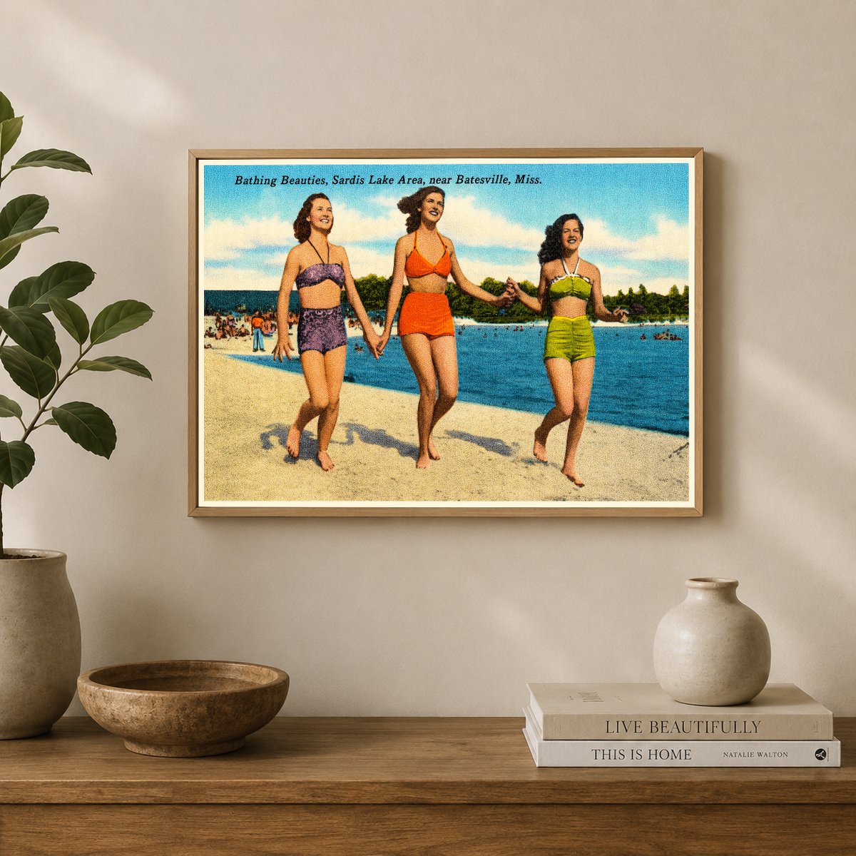 Sardis Lake, MS: Bathing beauties, Sardis Lake area, near Batesville