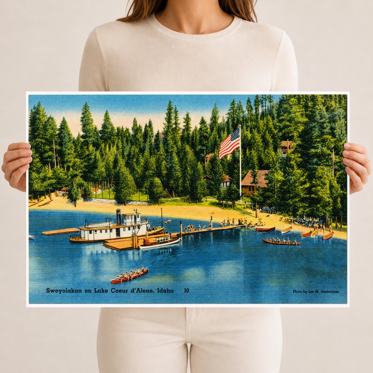 Coeur d'Alene Lake, ID: Sweyolakan on Lake Coeur d'Alene