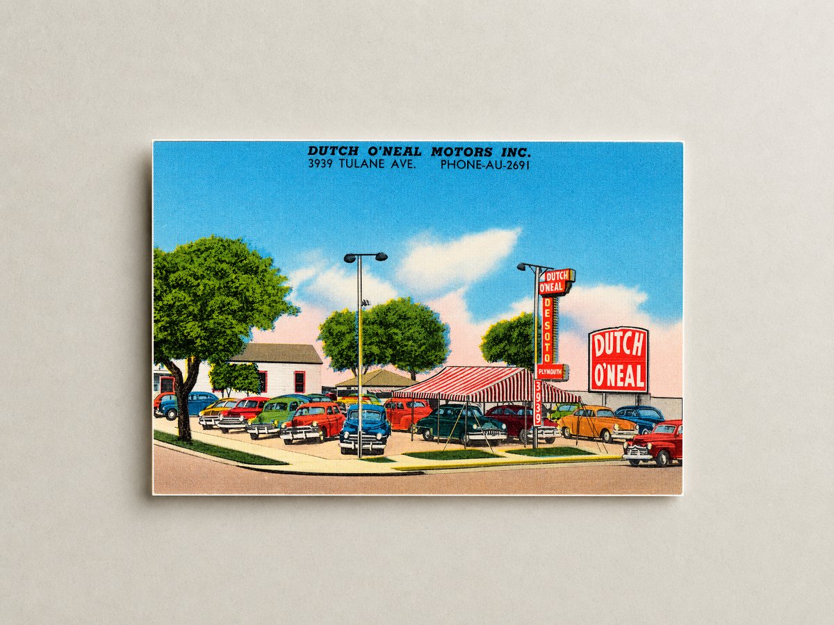 New Orleans, LA: Dutch O'Neal Motors Inc., 3939 Tulane Ave.