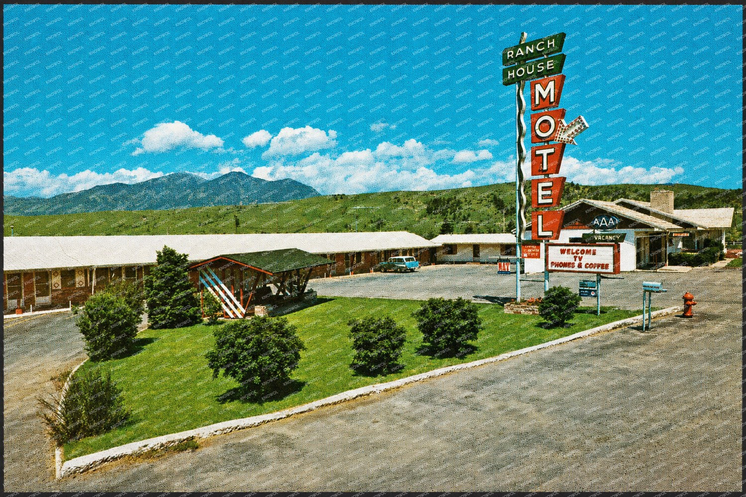 Bozeman, MT: Ranch House Motel on U. S. 10 and 191 - 1201 East Main St.