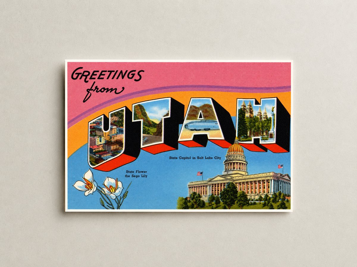 UT: Greetings from Utah