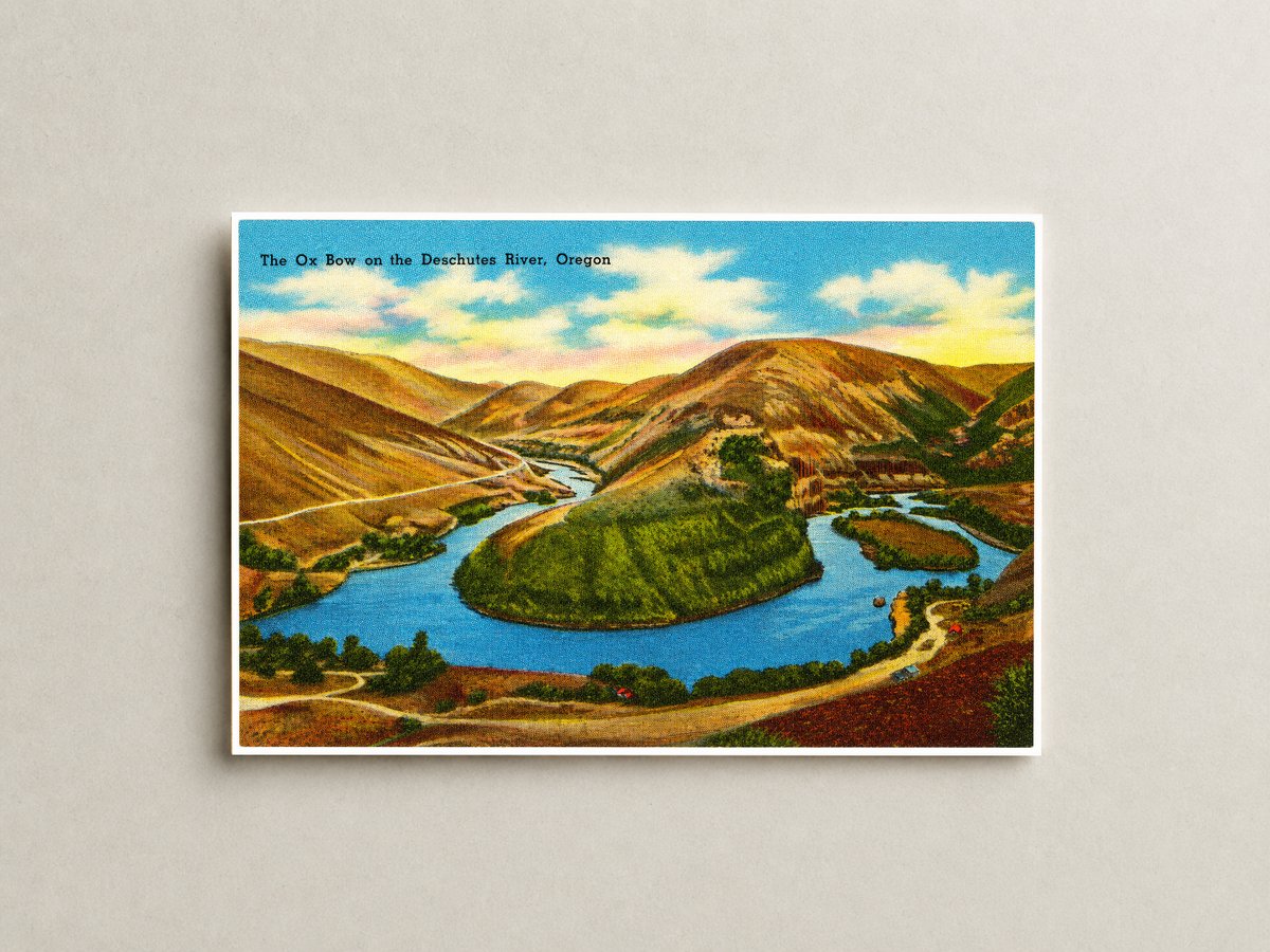 Deschutes, OR: The Ox Bow on the Deschutes River