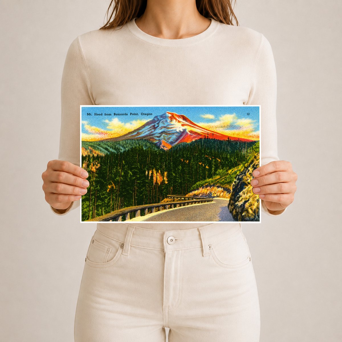 Hood, Mount, OR: Mt. Hood from Buzzards Point