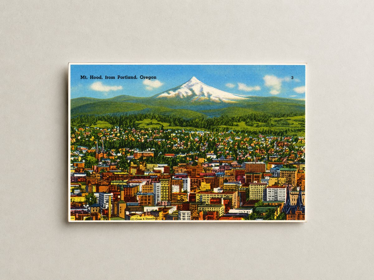 Hood, Mount, OR: Mt. Hood, from Portland