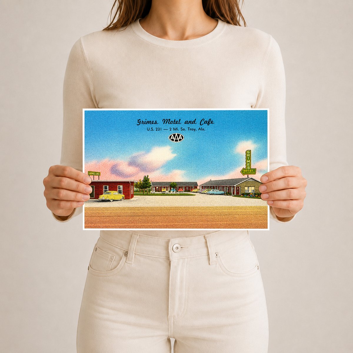 Troy, AL: Grimes Motel and Café