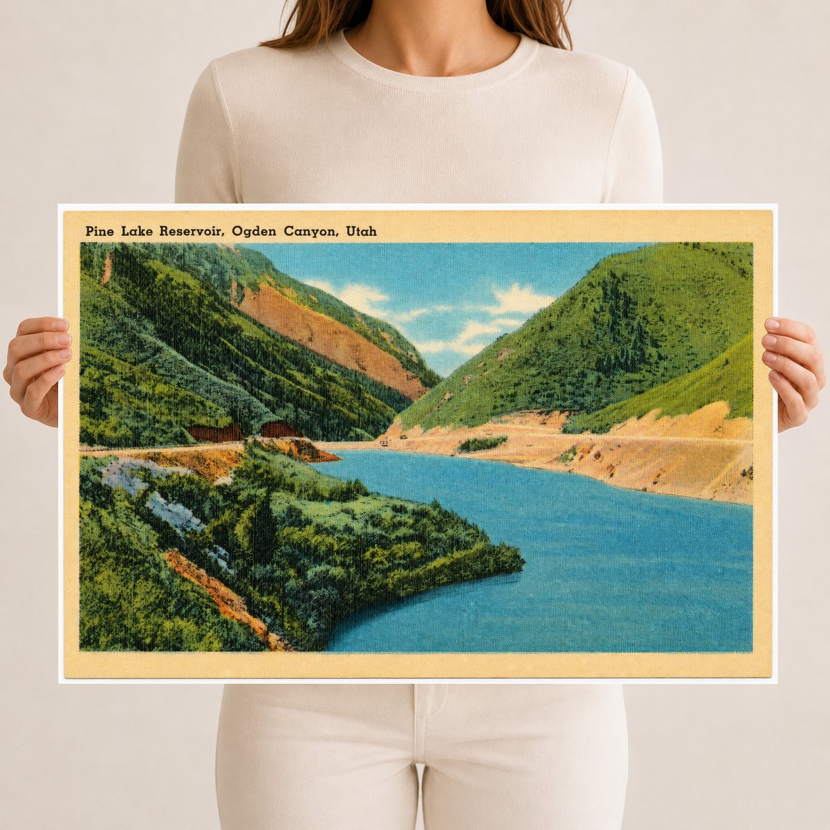 Ogden Canyon, UT: Pine Lake Reservoir