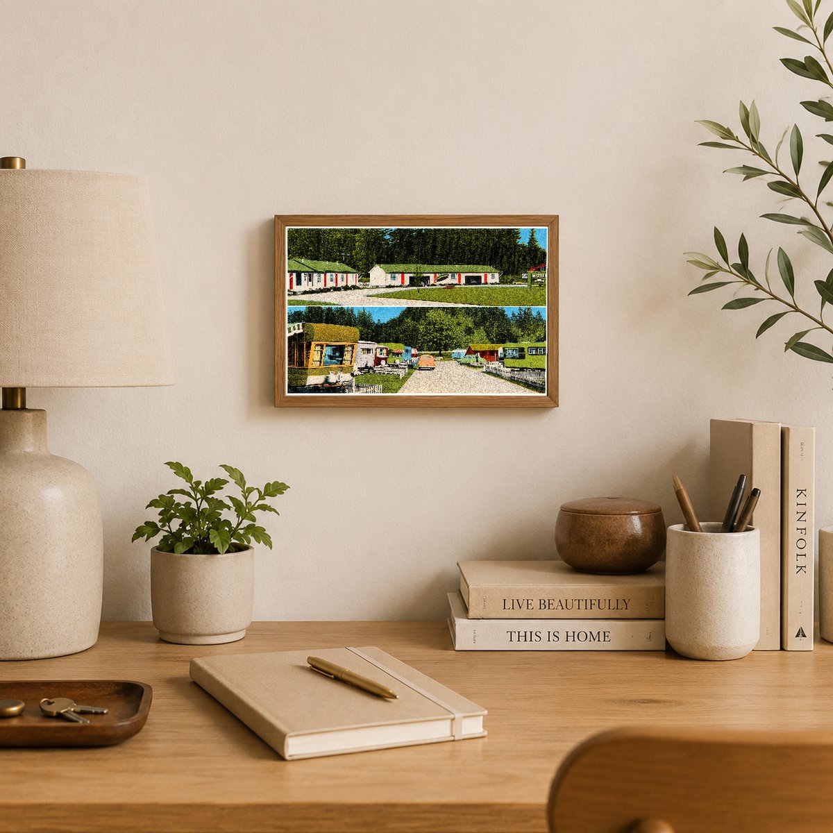 Bellingham, WA: Crest Haven Motel and Trailer Park, 2400 Samish Highway on 99 south