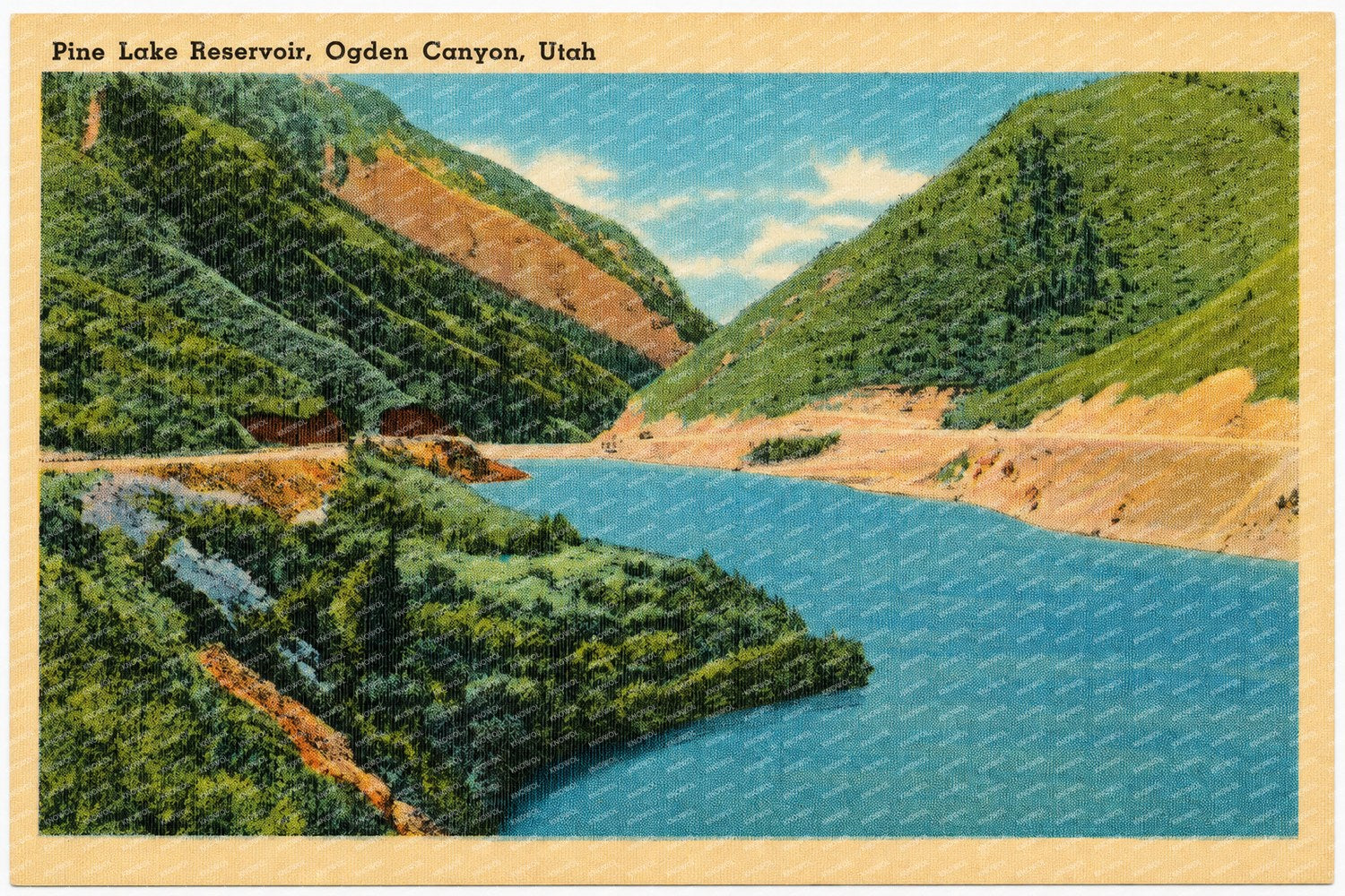Ogden Canyon, UT: Pine Lake Reservoir