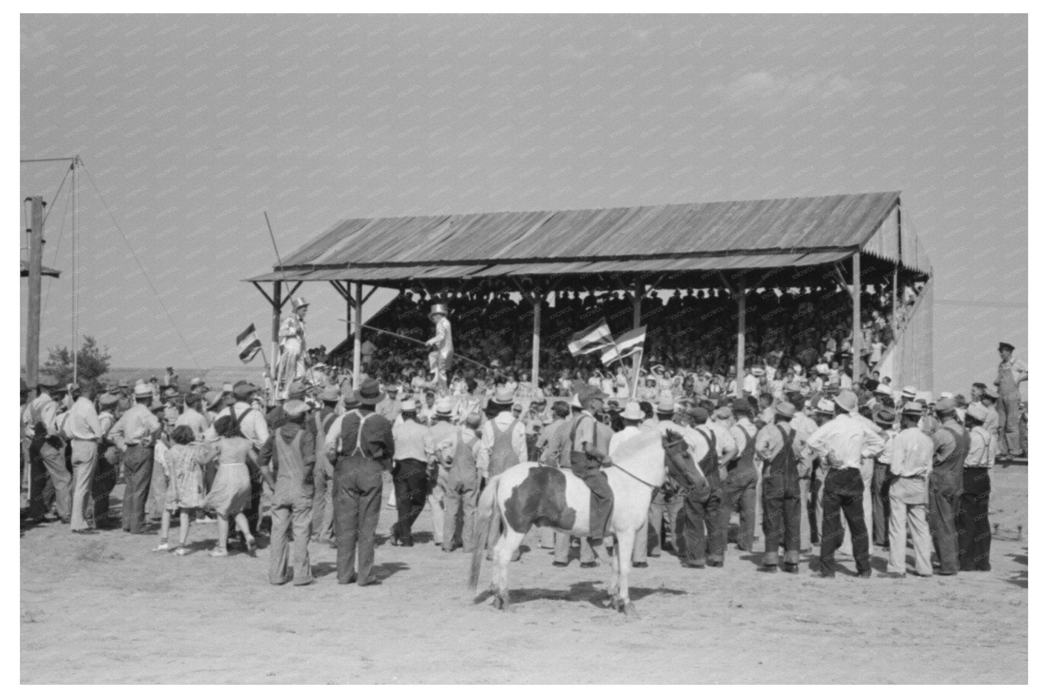 4 - H Club Parade at Cimarron Fair August 1939 - Available at KNOWOL