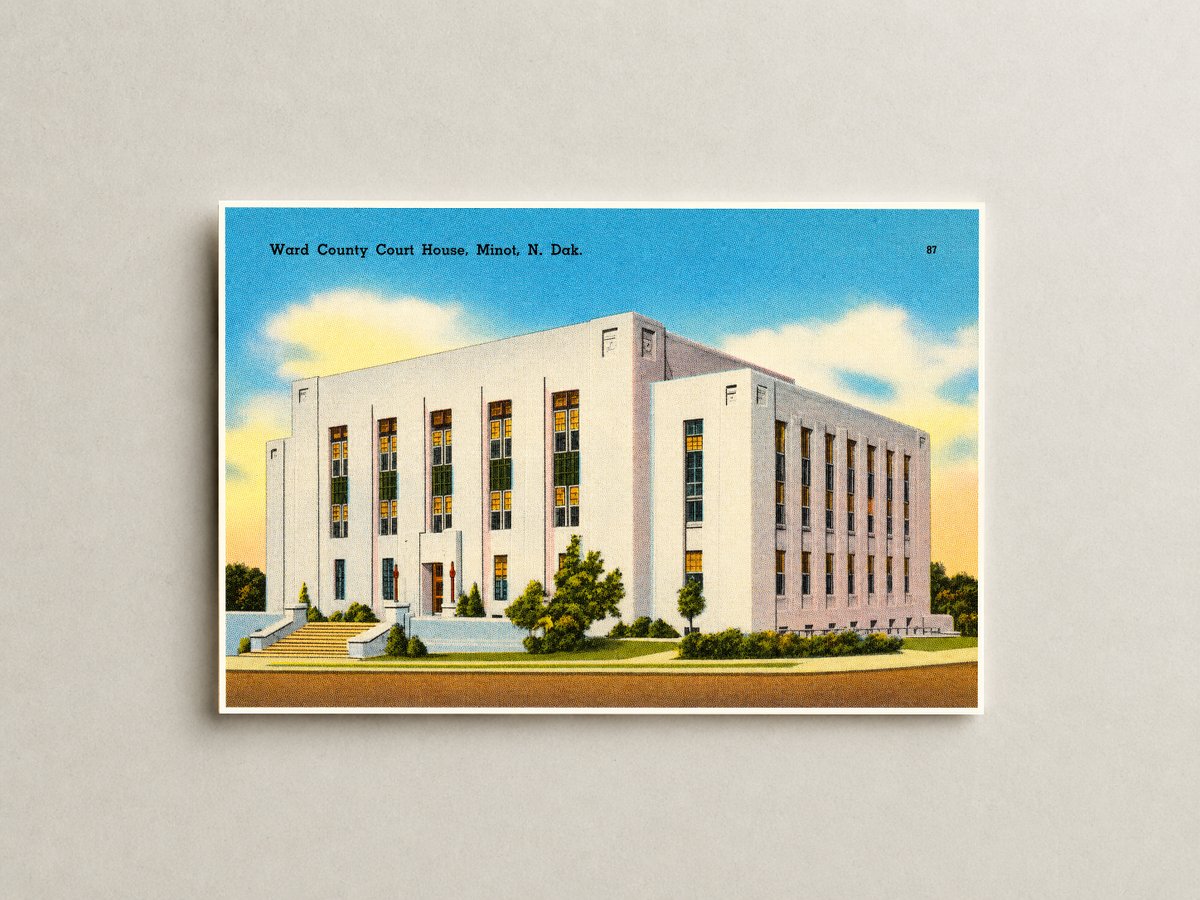 Minot, ND: Ward County Court House