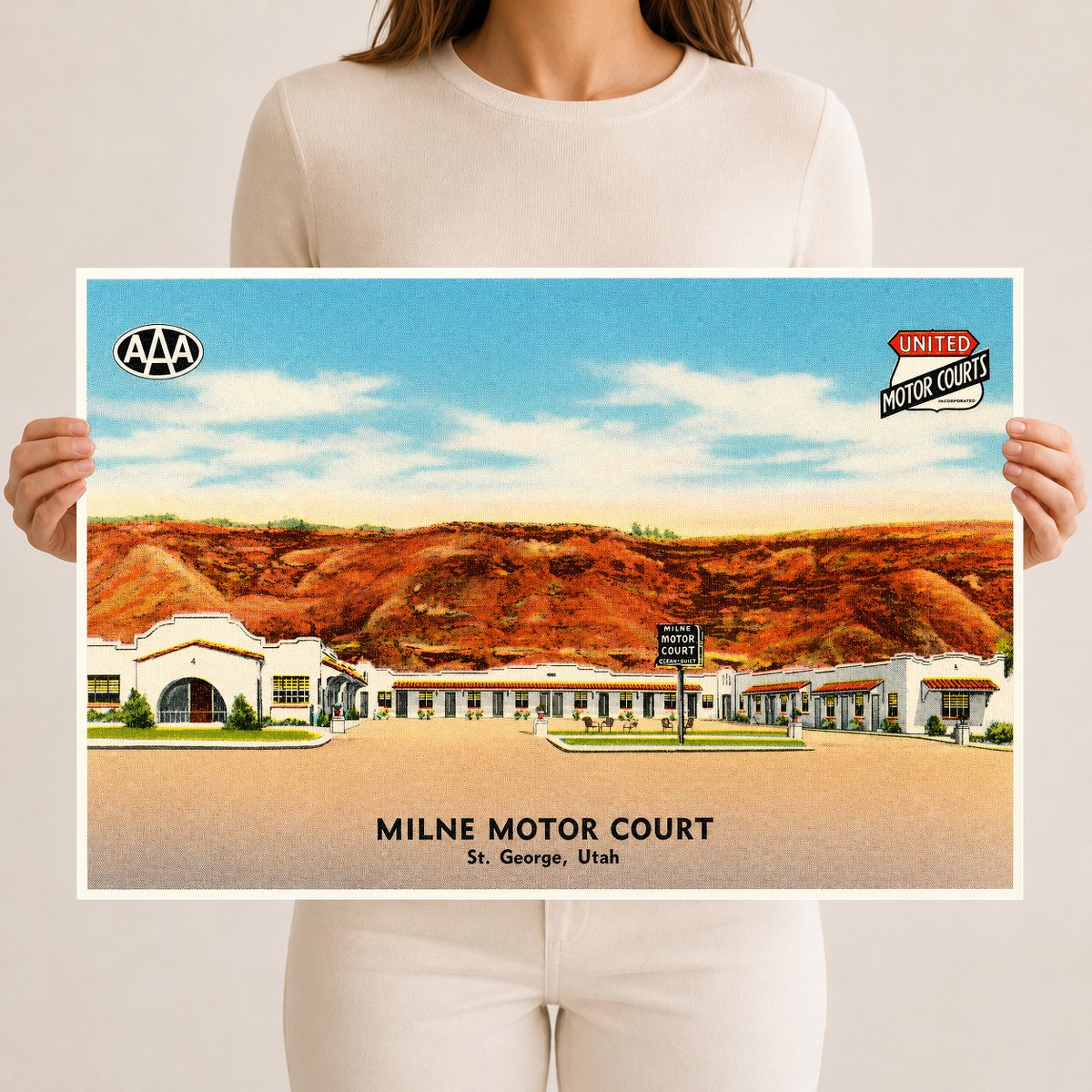 Saint George, UT: Milne Motor Court, St. George