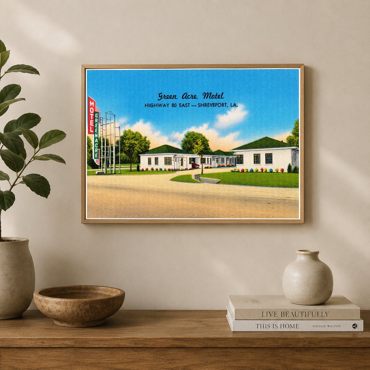 Shreveport, LA: Green Acre Motel, Highway 80 East -- Shreveport
